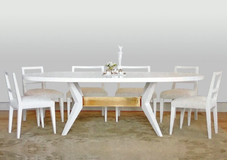 image of Metal+Wood table